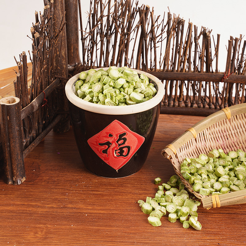 Membekukan asparagus kering